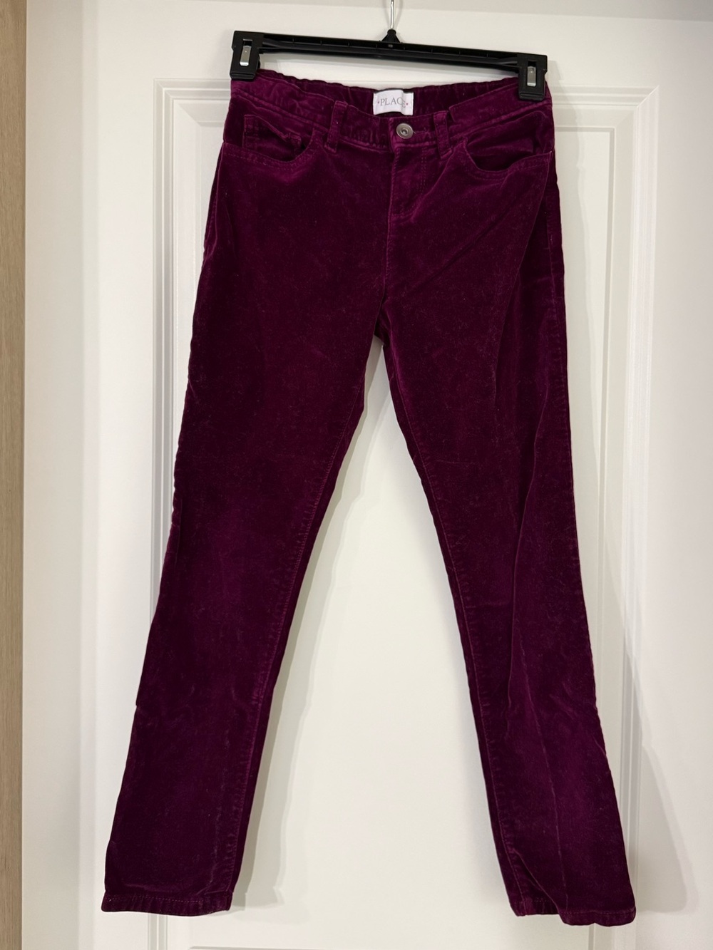 The Children's Place Plum Velvet Skinny Jeans